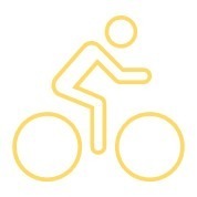 Cykelturer er ikke kun for tour de france, men er med til at give styrke i dine ben, knæ og får pulsen op